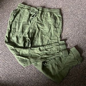 Army Green joggers
